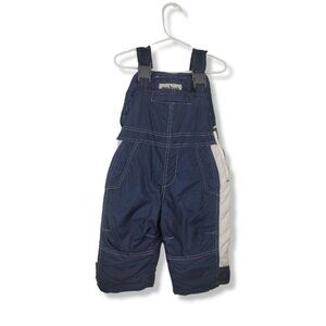 OSH KOSH BOYS Blue Snow Bib Pants 12 Months